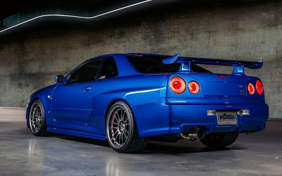 Skyline GT-R R34 リア